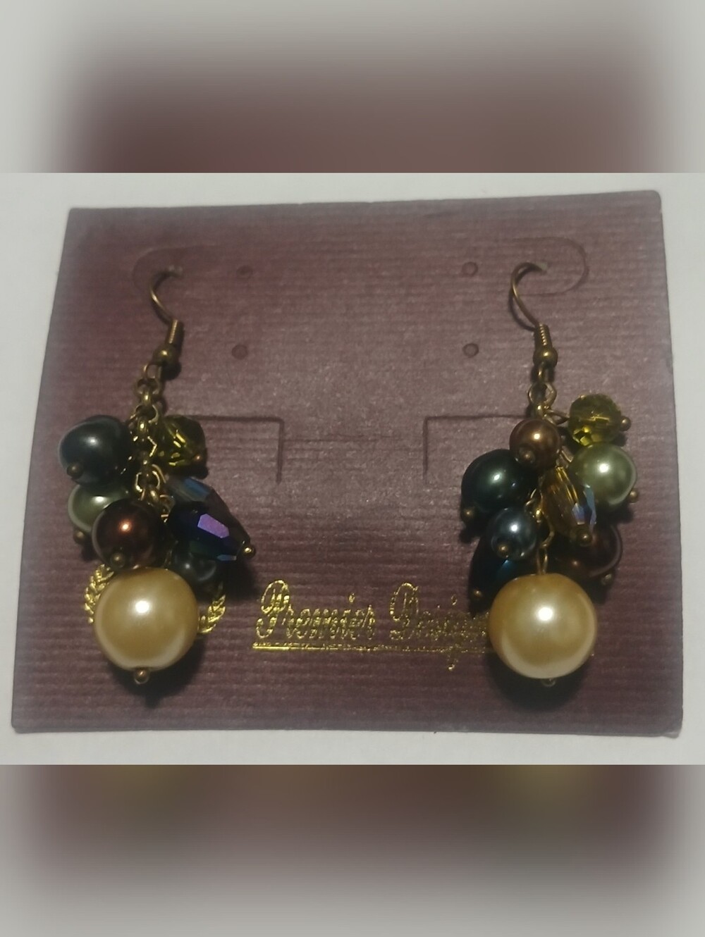 Vintage Premier Designs Drop Earrings